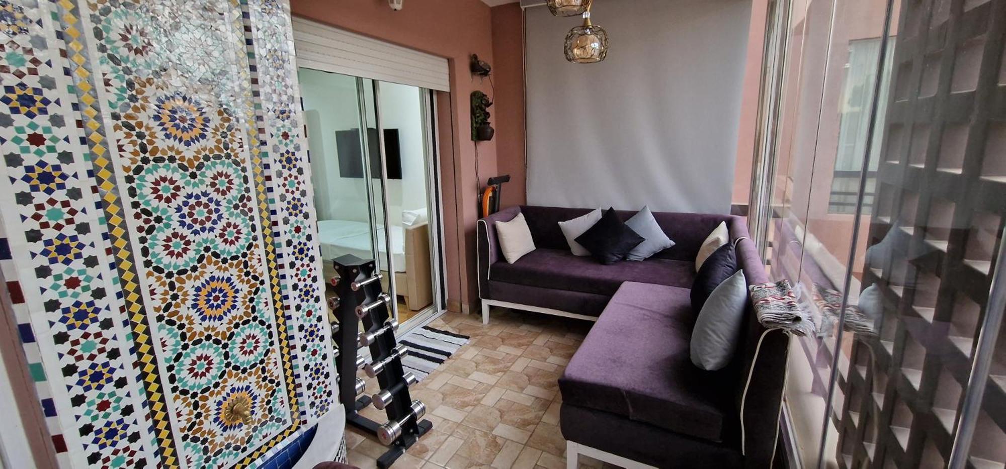 Magnifique Appartement A Riad Garden Marrakesch Exterior foto